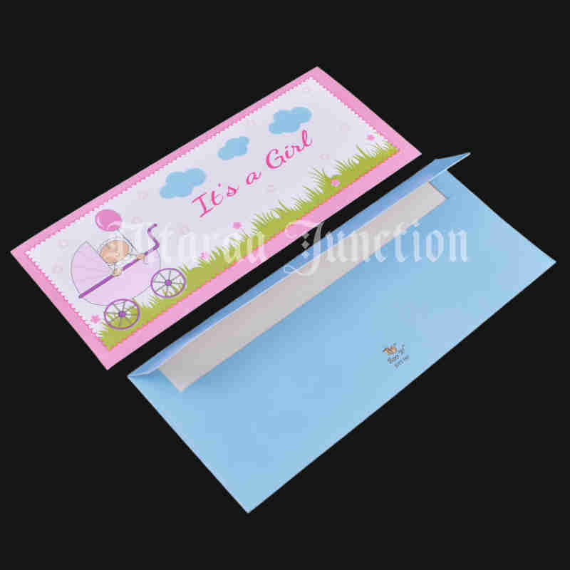 Baby sales shower envelopes